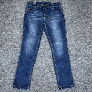 Mugsy Jeans Kinzies Mens 31x29 Blue‎ Denim Straight Leg Stretch Low Rise Adult